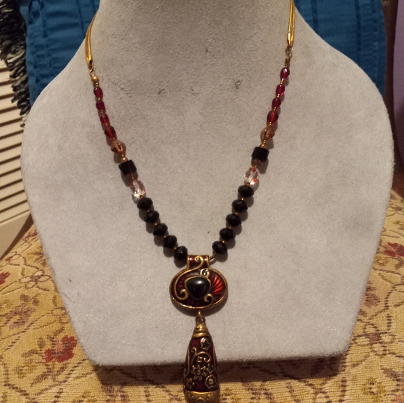 Vintage Chicos Oriental Look Necklace - Picture 6 of 13